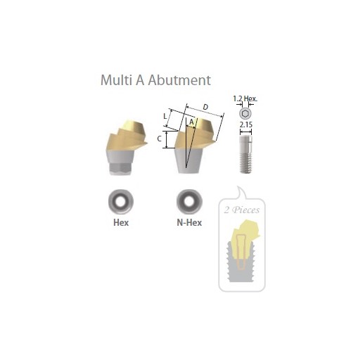 Bont Multi Unit Angulat 30° D5.5 C3 fara Hex Inno
