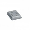 Cutie aluminiu pentru freze turbina 36 orificii 60 x 50 mm Falcon
