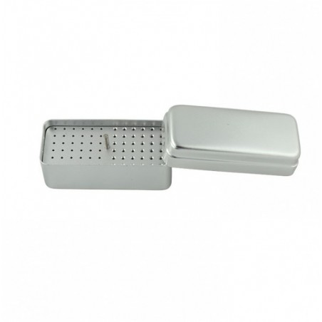 Cutie endodontica aluminiu mini 72 orificii silver Falcon