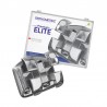 Bracketi metalici Premium Elite Roth22 Mini Low Profile cu carlige pe canini si premolari kit 1 caz Orthometric
