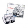 Bracketi metalici Advanced Series MBT22 cu carlige pe canini si premolari kit 1 caz Orthometric