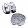 Bracketi metalici Advanced Series MBT22 cu carlige pe canini si premolari kit 1 caz Orthometric