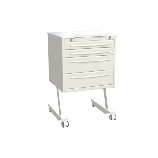 Masa mobila C3A-PS1L cu 4 sertare