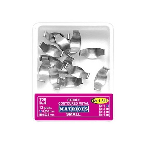 Matrici metal conturate small 0.035mm 12bucati TorVM
