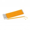 Ligaturi colorate Yellow 10 stickuri 100 ligaturi Orthometric