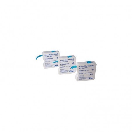 Banda celuloid rola blue 15m/6mm Hawe Striproll Kerr