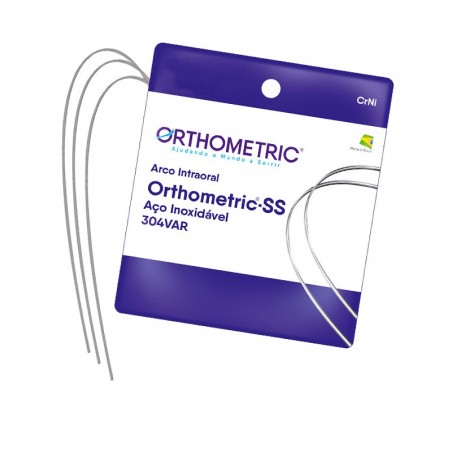 Arcuri intraorale rectangulare superior otel Orthometric-SS