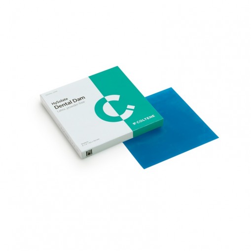 HySolate Latex Dental Dam Blue 152x152mm Coltene