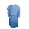 Halat protectie steril cu legaturi si mansete 40G albastru 3XL
