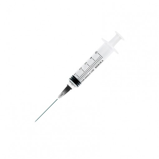 Seringa 3P 5ml cu ac 22G luer lock, 250 bucati