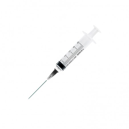 Seringa 3P 5ml cu ac 22G luer lock, 250 bucati