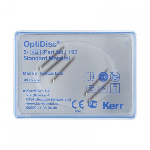 Set mandrine standard OptiDisc 5 bucati Kerr