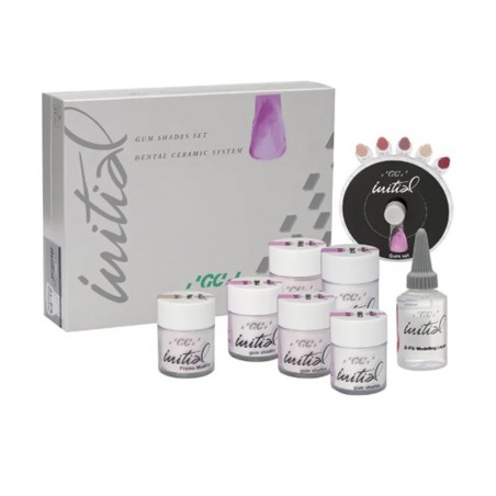 GC Initial Zr-FS Gum Shade Set + New Shade Guide