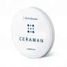 Disc zirconiu multi 4D estetic 98 x 25mm Ceraman