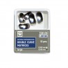 Matrici metalice sectionale conturate dublu curbate large 0.050mm TorVM