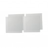 Folii gutiera patrate 125mm x 125mm - 0.5mm 25 bucati Leone
