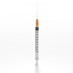 Seringa unica folosinta 3P 1ml Dr. Mayer ac 26G luer slip