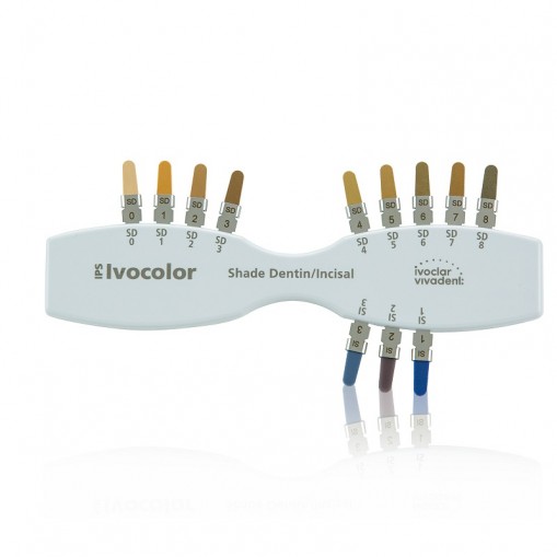 Cheie culori Dentin/Incisal Ivocolor Ivoclar