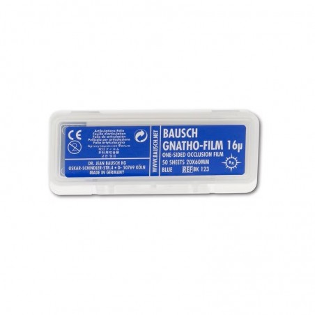 Pelicula articulatie Bausch Gnatho-Film 16μ blue 20 x 60mm