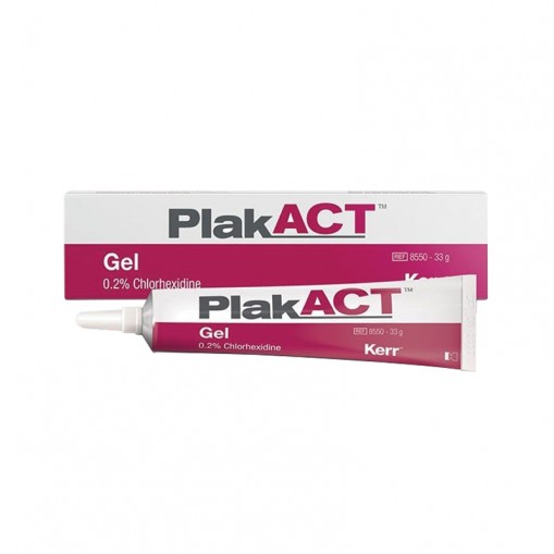 Gel cu clorhexidina 0.2% PlakACT 33g Kerr