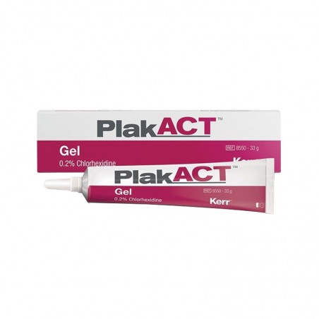 Gel cu clorhexidina 0.2% PlakACT 33g Kerr