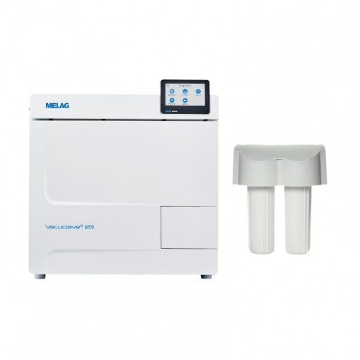 Autoclav Vacuclave 123 Pro Line 23l + Sistem demineralizare apa MELAdem 40 Melag