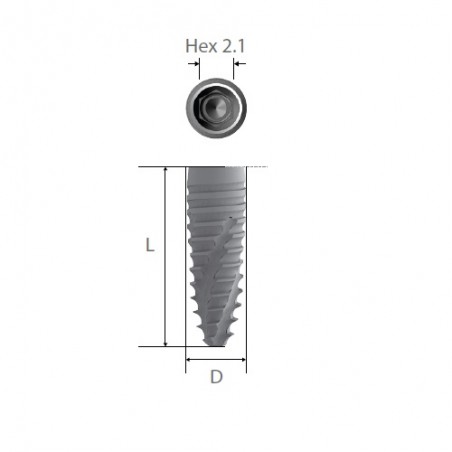 Implant NARROW D3.1 No Mount Inno