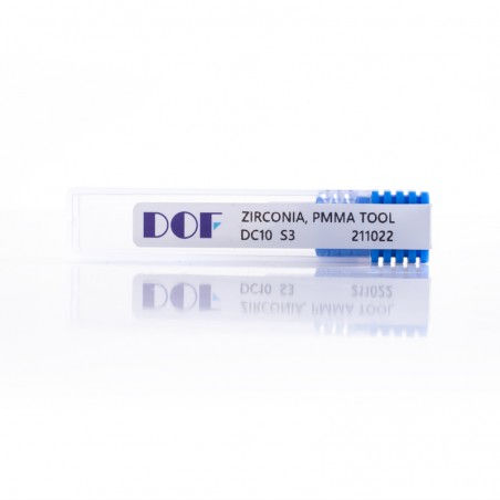 Freza DC10 zirconiu 1.0mm DOF
