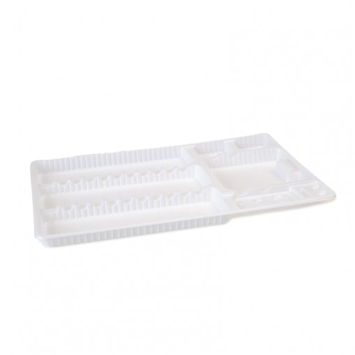 Tavite plastic mari albe 4 x 100 bucati Dr.Mayer