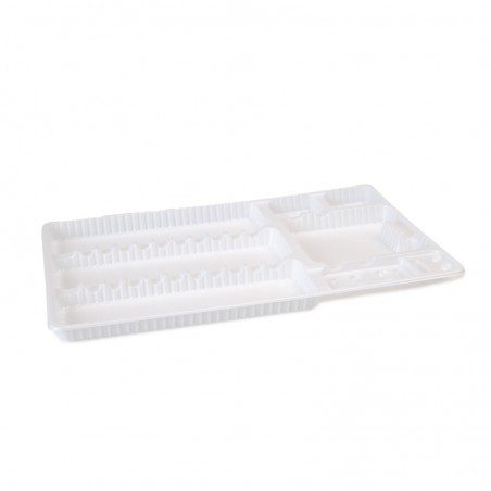 Tavite plastic mari albe 4 x 100 bucati Dr.Mayer