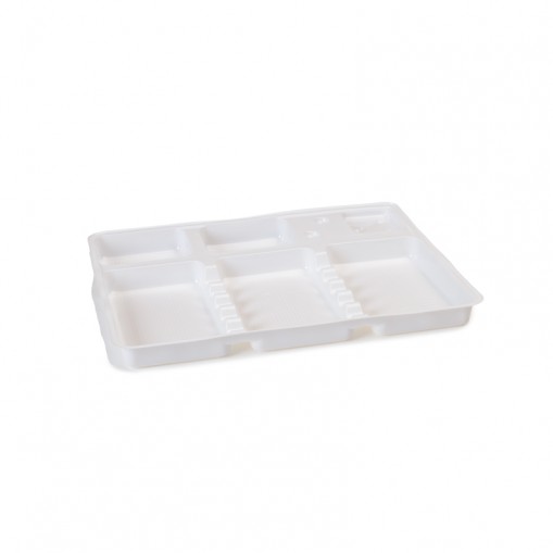 Tavite plastic mici albe 100 bucati Dr.Mayer
