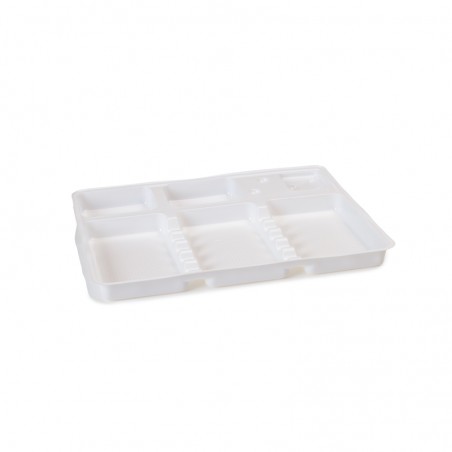 Tavite plastic mici albe 100 bucati Dr.Mayer