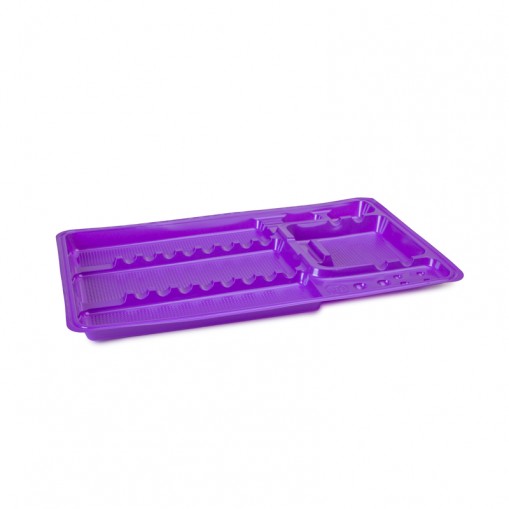 Tavite plastic mari mov 100 bucati Dr.Mayer