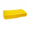 Tavite plastic mari galbene 100 bucati Dr.Mayer