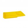 Tavite plastic mari galbene 100 bucati Dr.Mayer