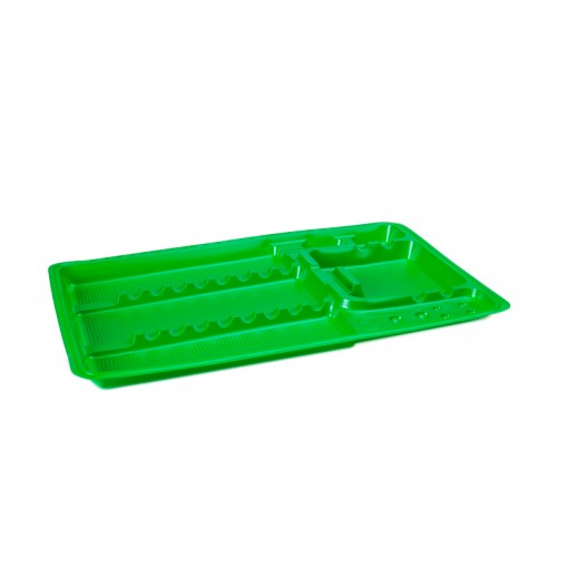 Tavite plastic mari verzi 100 bucati Dr.Mayer