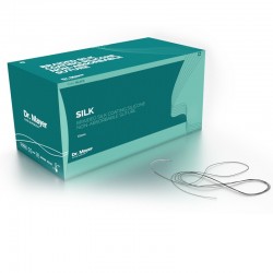 12 Fire Sutura Premium Silk 5-0 Cu Ac de 18mm 3/8 Triunghiular Dr. Mayer