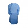 Halat Protectie Steril cu Legaturi si Mansete 35G Albastru XL + 2 Prosoape