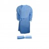 Halat Protectie Steril cu Legaturi si Mansete 35G Albastru M + 2 Prosoape