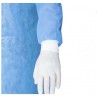 Halat protectie steril cu legaturi si mansete 35-40G albastru M