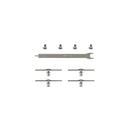Refill 4 suruburi + incinte pentru acrilic + cheie pentru activare pentru Telescopic Advancer Dual Leone
