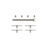 Refill 4 suruburi + incinte pentru acrilic + cheie pentru activare pentru Telescopic Advancer Dual Leone