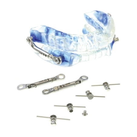 Kit aparat anti-sforait Telescopic Advancer Medium 10 cazuri Leone