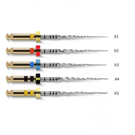 Protaper Next Set Asortat 6 ace X1-X3 25mm Dentsply