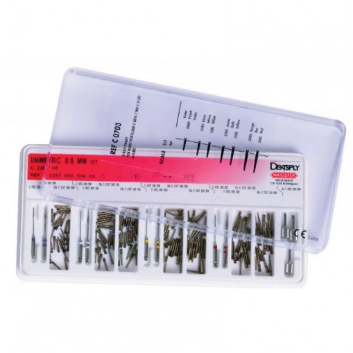 Set pivoti endodontici Unimetric Titan 0.8mm Dentsply