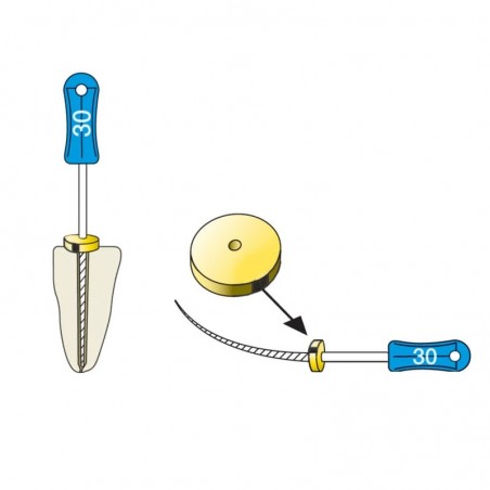 Set stopere silicon 100 bucati Dentsply