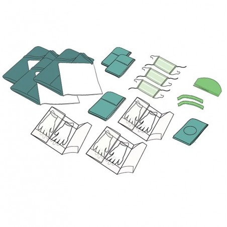 Set chirurgical steril 20 componente Bastos Viegas