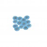 Discuri finisare albastre 14mm FD-14g Eve,100bucati