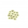 Discuri finisare galbene 14mm FD-14f 100bucati Eve
