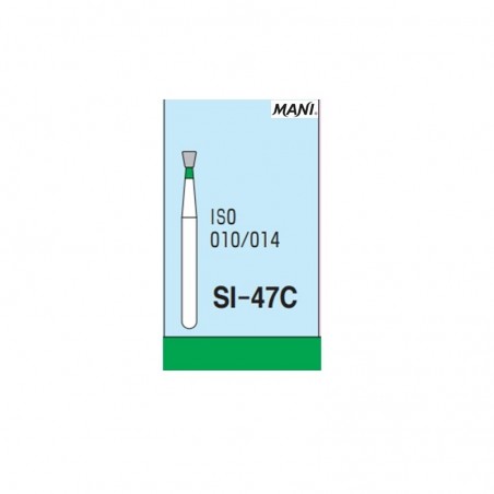 Freza diamantata grosiera SI-47C verde ISO 010-014 Mani
